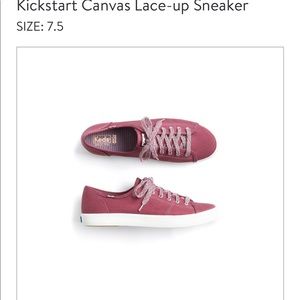 Keds Kickstart Canvas Lace Up Sneakers